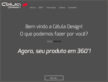 Tablet Screenshot of celuladesign.com.br